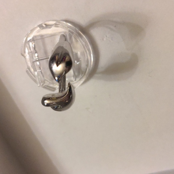 Avon Signed Heart Shaped Adjustable Women's Ring Size 8 / 8 1/2 - Picture 3 of 12